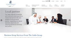 Desktop Screenshot of linksgroup.com
